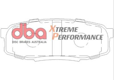 Disc Brakes Australia - Disc Brakes Australia DB1857XP DBA Xtreme Performance Rear Brake Pads