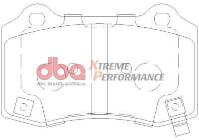 Disc Brakes Australia - Disc Brakes Australia DB2260XP DBA Xtreme Performance Rear Brake Pads