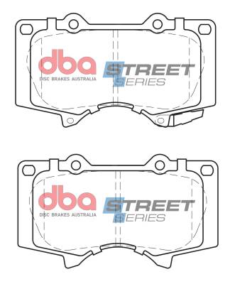 Disc Brakes Australia - Disc Brakes Australia DB1482SS DBA Street Series Front Brake Pads