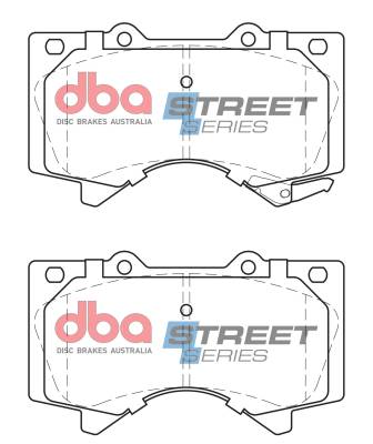 Disc Brakes Australia - Disc Brakes Australia DB1838SS DBA Street Series Front Brake Pads