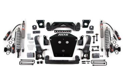 BDS Suspension - BDS Suspension BDS818FPE 7" Suspension System 4" Rear Block for Tundra