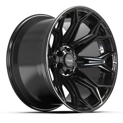 4PLAY - 4PLAY Wheels 4P83 22x12 6x5.5/135 -44mm Gloss Black 4P83-22120-6D55-44B