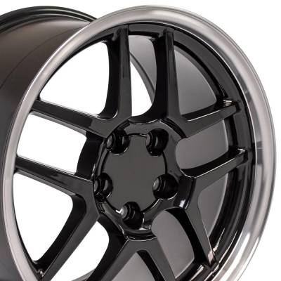OE Wheels LLC - OE Wheels CV04 18x10.5 5x4.75 56mm Gloss Black/Machine CV04-18105-5475-56BM