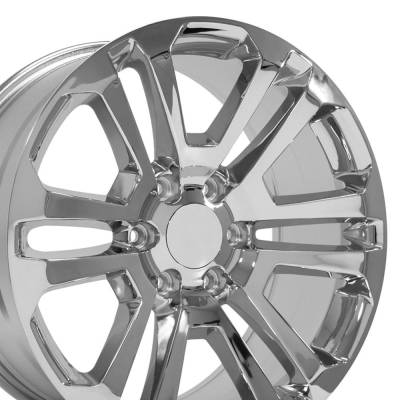 OE Wheels LLC - OE Wheels CV99 20x9 6x5.5 31mm Chrome CV99-20090-6550-31C