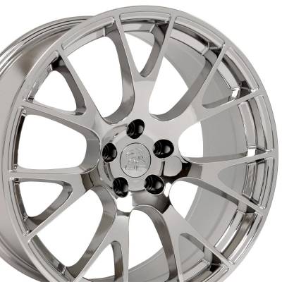 OE Wheels LLC - OE Wheels DG15-20090-5115-18C DG15 20x9 5x115 18mm Chrome