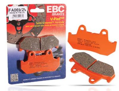 EBC Motorcycle Brakes - EBC Motorcycle Brakes FA38V Vee-Pads for GS1000 GS425 GS425L GS550 GS750L GT550