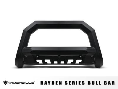 Armordillo - Armordillo 8719923 Rayden Bull Bar Black for 19-22 Chevy Silverado 1500