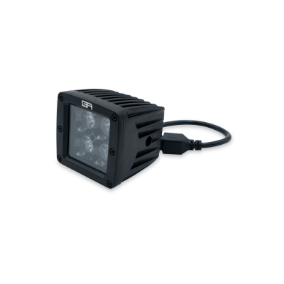 Body Armor 4x4 - Body Armor 30042 Blackout Series 3" LED Cube Lights Spot Pair