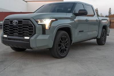 Body Armor 4x4 - Body Armor E-Power Running Boards Black for 22-24 Toyota Tundra CrewMax TN-4500