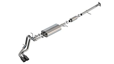 Borla - Borla 140943BC S-Type Cat-Back Exhaust Truck Side Exit 23-26 Canyon/Colorado 2.7
