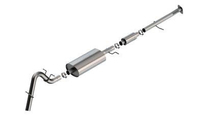 Borla - Borla 140944 S-Type Cat-Back Exhaust One Right RR Exit 23-26 Canyon/Colorado 2.7