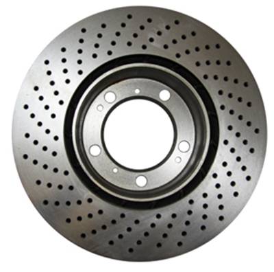 EBC Brakes - EBC Brakes RK2122XD Cross Drilled Rotor Set for 18-21 Subaru WRX STI