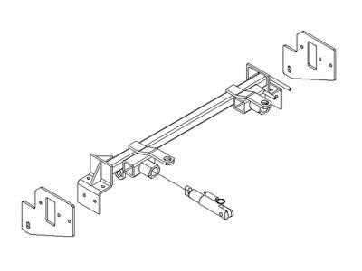 Blue Ox - Blue Ox BX3768 Tow Bar Base Plate for 2007-2013 Toyota FJ Cruiser