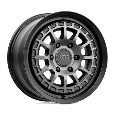 KMC - KMC Wheels KM71978062435 KM719 Canyon 17x8 6x5.5 35mm Satin Black