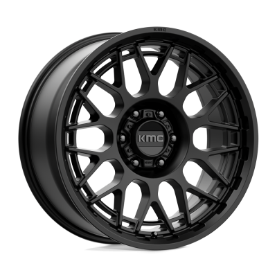 KMC - KMC Wheels KM722 TECHNIC 20x9 6x4.5 18mm Satin Black KM72229064718