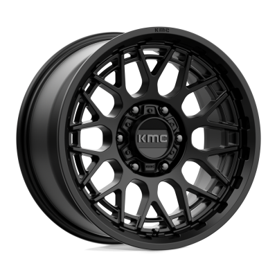 KMC - KMC Wheels KM722 TECHNIC 17x8.5 6x120 18mm Satin Black KM72278577718