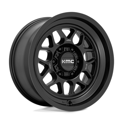 KMC - KMC Wheels KM725 TERRA 17x8.5 5x5.0 0mm Satin Black KM725MX17855000