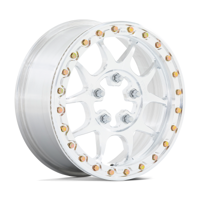 KMC Powersports - KMC Wheels KS437 TORO FORGED BEADLOCK 15x10 5x4.5 0mm Machined KS437DX15101200