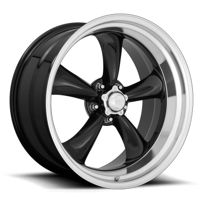 American Racing Vintage - American Racing VN31522150318 VN315 TORQ THRUST II 1 PC 22x11 5x5.0 18mm Black