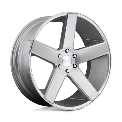 DUB 1PC - DUB Wheels S218 BALLER 22x9.5 6x135 30MM Gloss Silver/Brushed S218229589+31