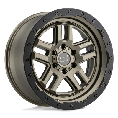 Black Rhino Hard Alloys - Black Rhino Wheels 2095BTW126135Z87 Barstow 20x9.5 6x135 12mm Matte Bronze