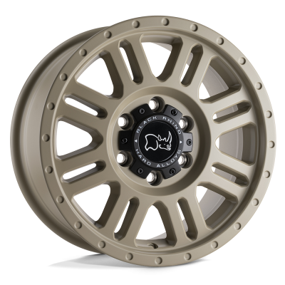 Black Rhino Hard Alloys - Black Rhino Wheels YELLOWSTONE 17x8 6x130 38mm Desert Sand 1780YWN386130D84