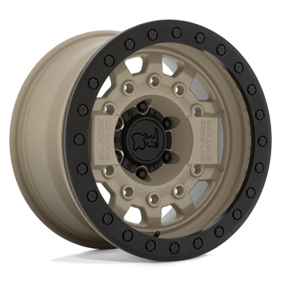 Black Rhino Hard Alloys - Black Rhino Wheels AVENGER BEADLOCK 17x8.5 6x5.5 -30mm Sand 1785AVG-06140D12