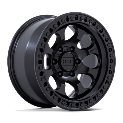 KMC - KMC Wheels KM550 RIOT SBL 17x8.5 6x5.5 10mm Satin Black KM550MX17856810