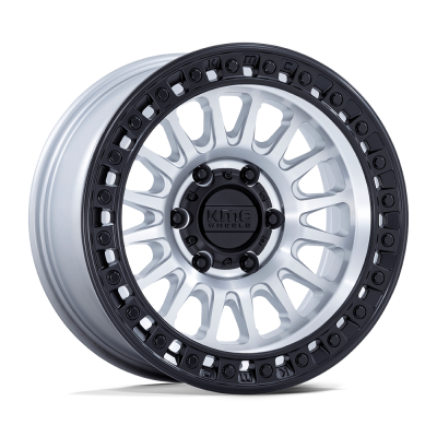 KMC - KMC Wheels KM552 IMS 17x8.5 5x5.0 -10mm Machined/Black KM552DB17855010N