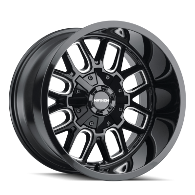 Mayhem - Mayhem 8107-22137BM-27 8107 Cogent 22x10 6x135/5.5 -27mm Black/Milled