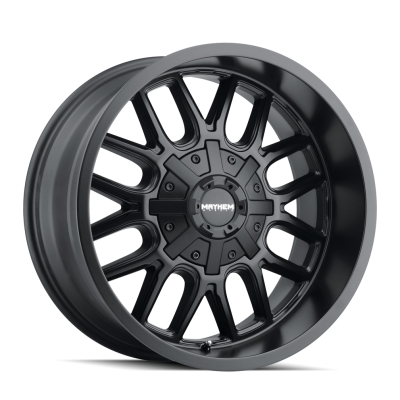 Mayhem - Mayhem Wheels 8107 Cogent 17x9 6x5.5/135 -12mm Matte Black 8107-7937MB