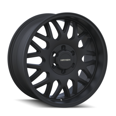 Mayhem - Mayhem Wheels 8110 Tripwire 20x10 5x5.5 -19mm Matte Black 8110-2185MB