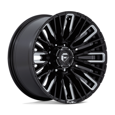 Fuel 1PC - Fuel Off Road D849 REBAR 20x10 8x180 -18mm Gloss Black/Milled D84920001847