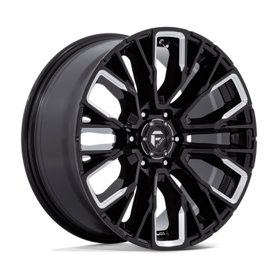 Fuel 1PC - Fuel Off Road D849 REBAR 20x9 6x135 20mm Gloss Black/Milled D84920908957
