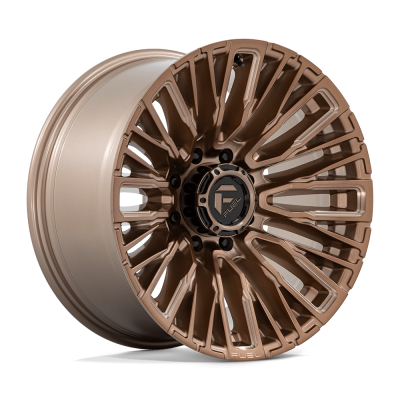 Fuel 1PC - Fuel Off Road D850 REBAR 20x10 8x6.5 -18mm Platinum Bronze/Milled D85020008247
