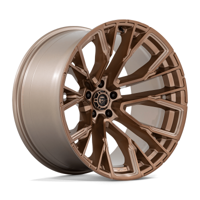 Fuel 1PC - Fuel Off Road D850 REBAR 22x12 5x5.0 -44mm Platinum Bronze/Milled D85022207547