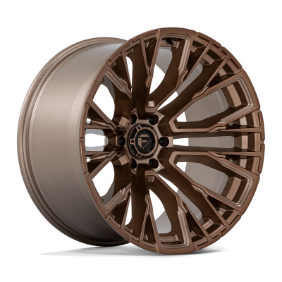 Fuel 1PC - Fuel Off Road D850 REBAR 22x12 6x5.5 -44mm Platinum Bronze/Milled D85022208447