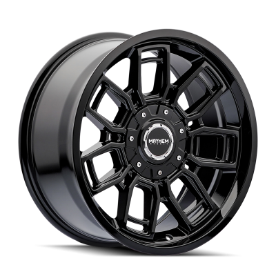 Mayhem - Mayhem Wheels 8118 Ordinance 20x9 5x5.0/5.5 0mm Gloss Black 8118-2952B