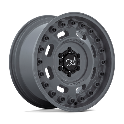 Black Rhino Hard Alloys - Black Rhino Wheels AXLE 17x9.5 6x5.5 6mm Battleship Gray 1795AXL066140G12