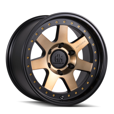 Mayhem - Mayhem Wheels 8300 Prodigy 20x9 8x180 0mm Matte Black/Bronze 8300-2978TZ