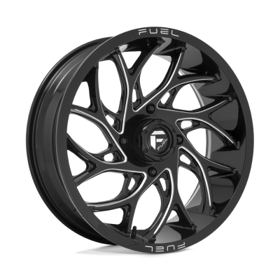 Fuel UTV - Fuel Off Road D741 RUNNER 20x7 4x137 13mm Gloss Black/Milled D7412070A644