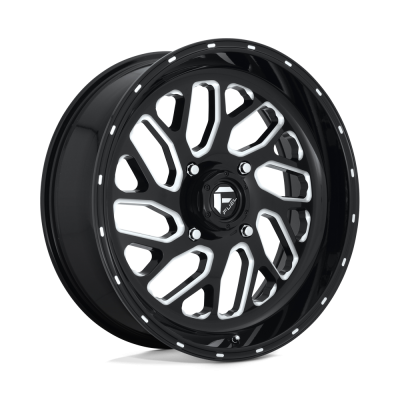 Fuel UTV - Fuel Off Road D5812070A644 D581 Triton 20x7 4x137 13mm Gloss Black/Milled