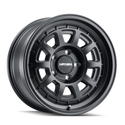Mayhem - Mayhem Wheels 8303 Voyager 17x8 6x130 52mm Matte Black 8303-7830MB52