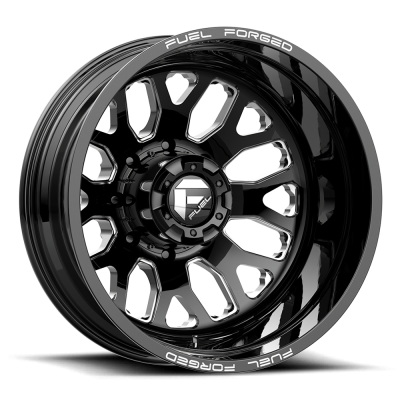 Fuel Mono - Fuel Off Road DE19 FF19D 22x8.25 8x200 -202mm Gloss Black/Milled DE1922829235
