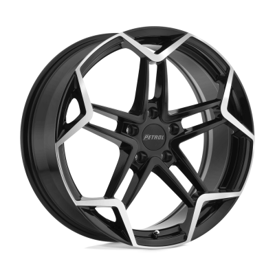 Petrol - Petrol Wheels P1A 17x8 5x112 40mm Black/Machined 1780P1A405112B72