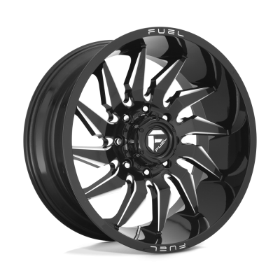Fuel 1PC - Fuel Off Road D744 SABER 20x10 5x150 -18mm Gloss Black/Milled D74420005647