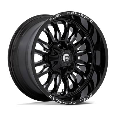 Fuel 1PC - Fuel Off Road D795 ARC 20x10 6x135/5.5 -18mm Gloss Black/Milled D79520009847