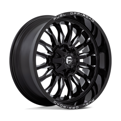 Fuel 1PC - Fuel Off Road D795 ARC 22x10 6x135/5.5 -18mm Gloss Black/Milled D79522009847