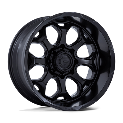 Fuel 1PC - Fuel Off Road FC862 SCEPTER 20x10 8x180 -18mm Blackout FC862MX20108818N