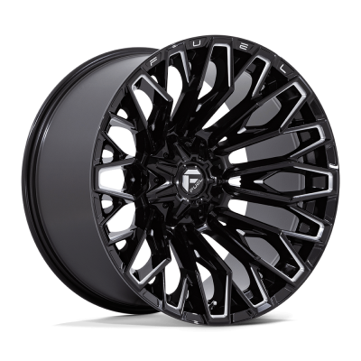 Fuel 1PC - Fuel Off Road FC865 STRIKE 22x12 8x170 -44mm Black/Milled FC865BE22128744N